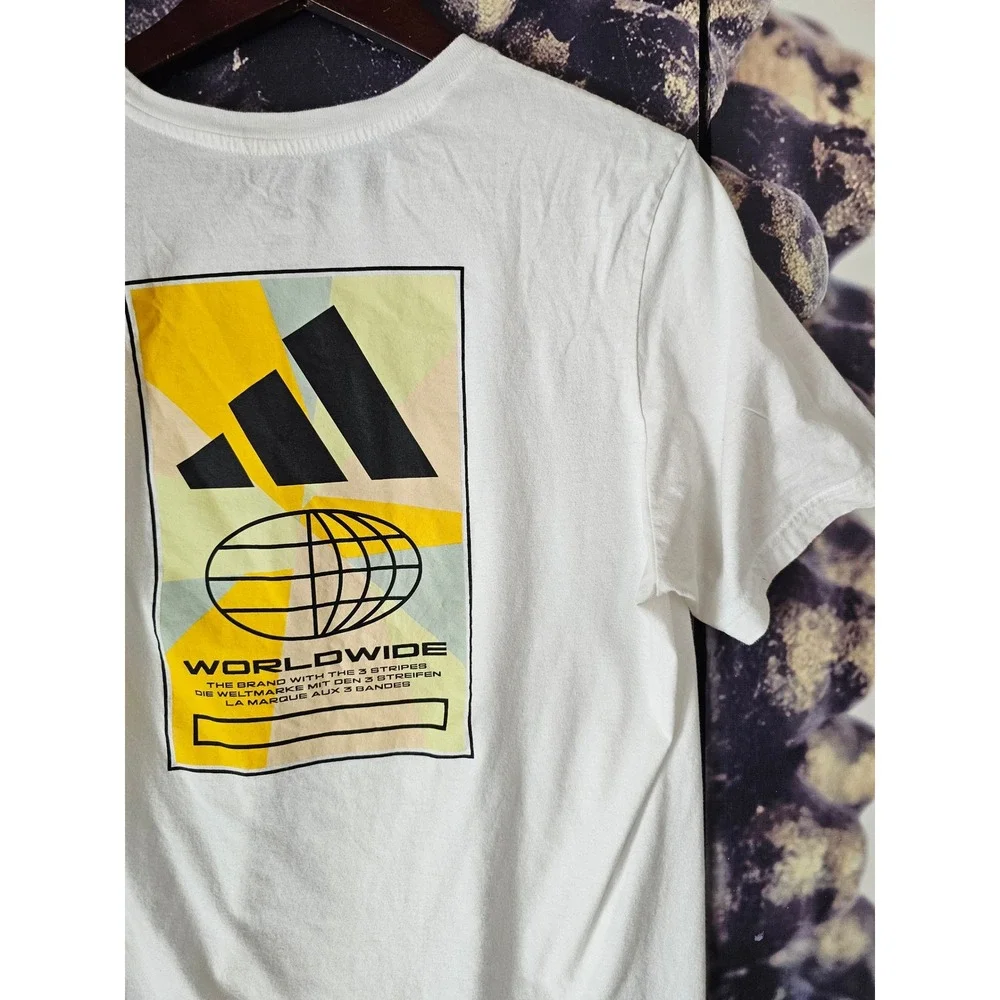 adidas graphic shirt